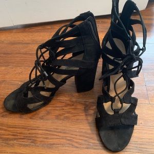 Steve Madden Lace Up Block Heels